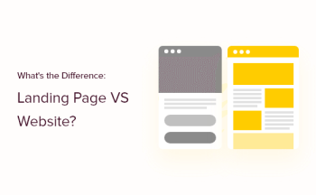 Sự khác biệt giữa landing page và website là gì?